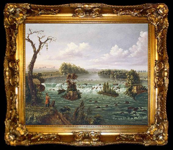 framed  Hans Thoma Falls of Saint Anthony, ta009-2